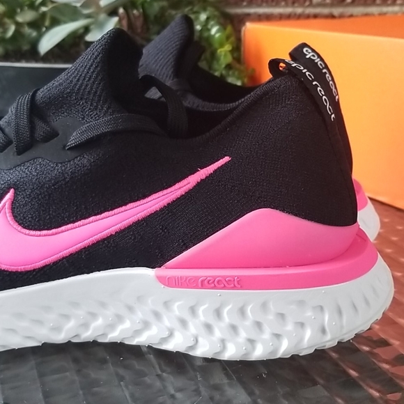 nike epic react flyknit 2 pink blast